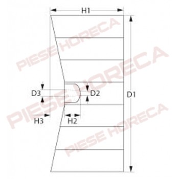 Ventilator, ventola, cuptor LAINOX MARENO, diametrul de 300mm